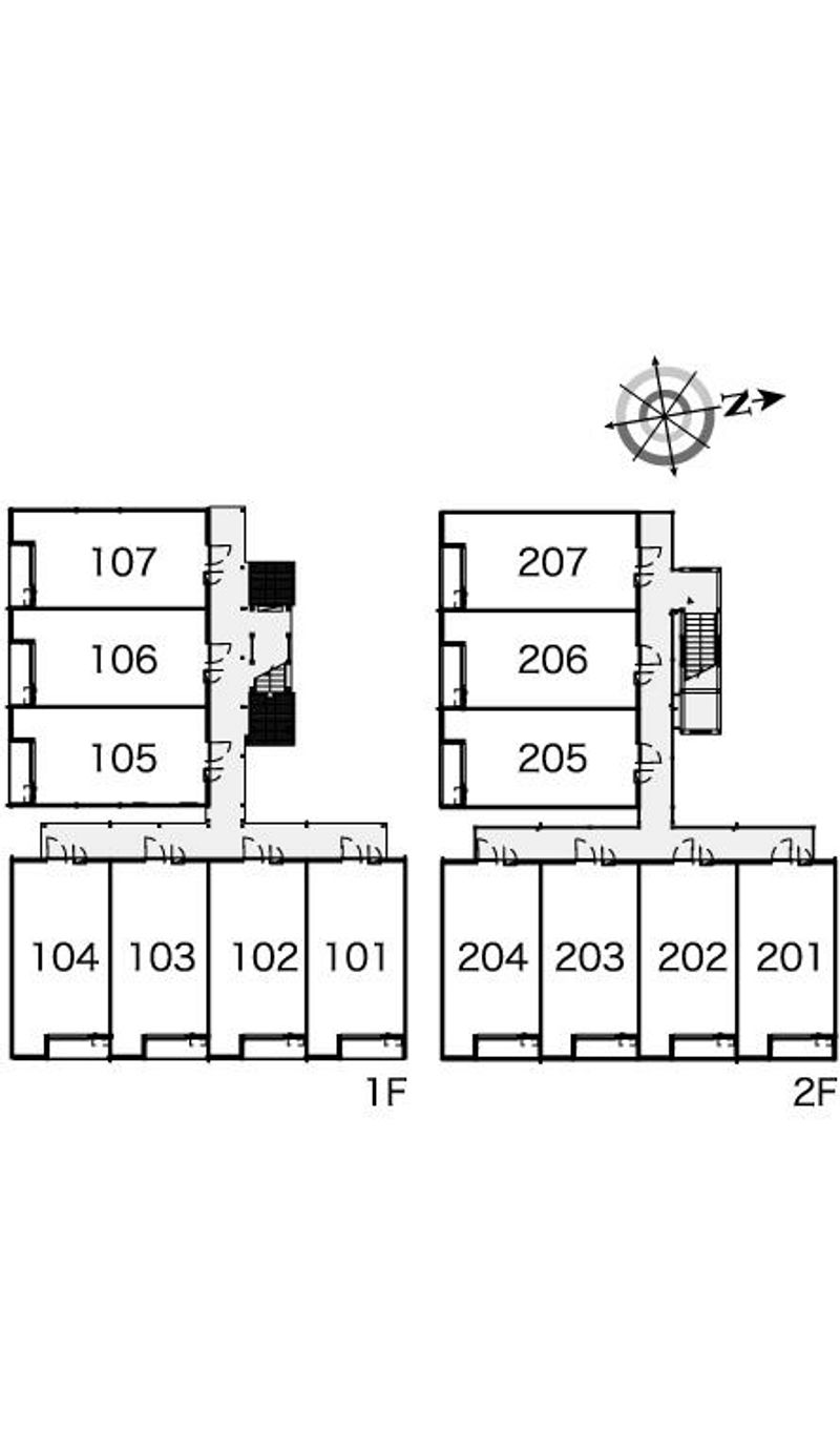 レオネクストＴＲＹ 間取配置図