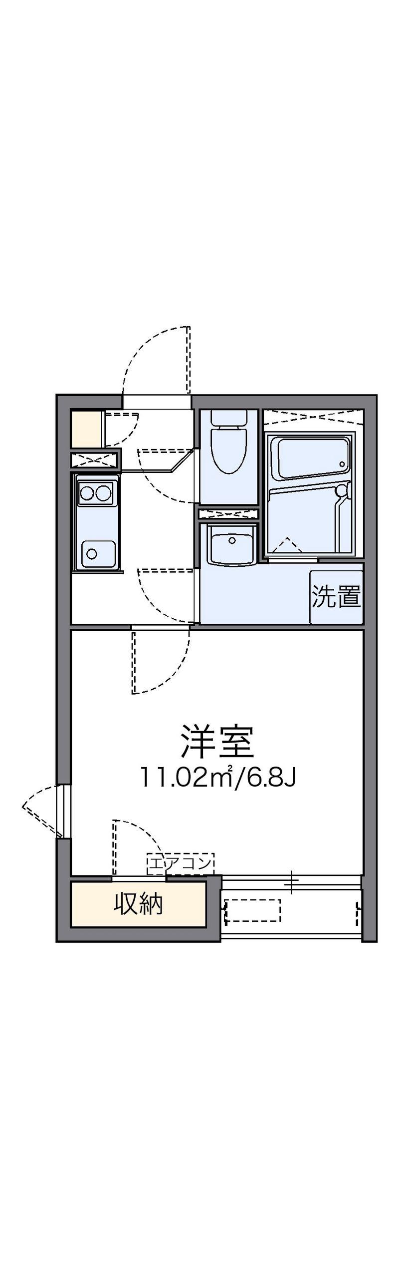 LEONEXT Vega Kaiuncho Floor plan