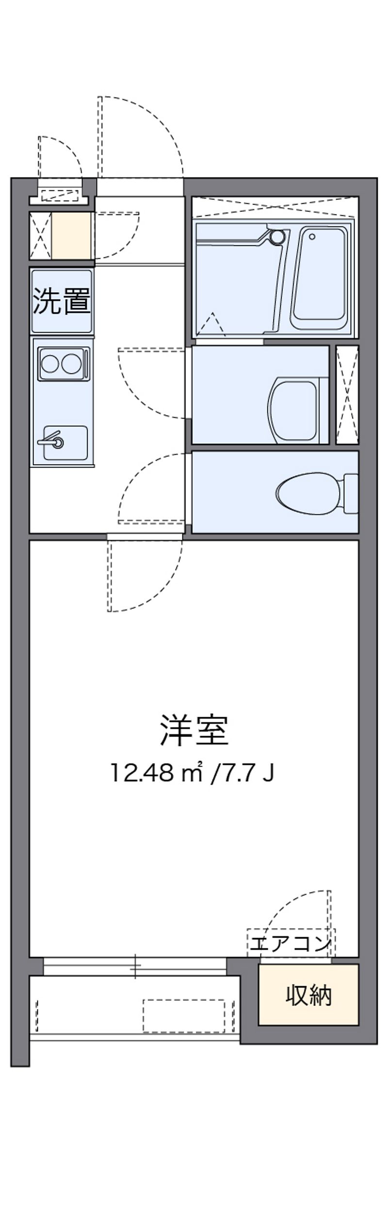クレイノＫ　リュミエール 間取図