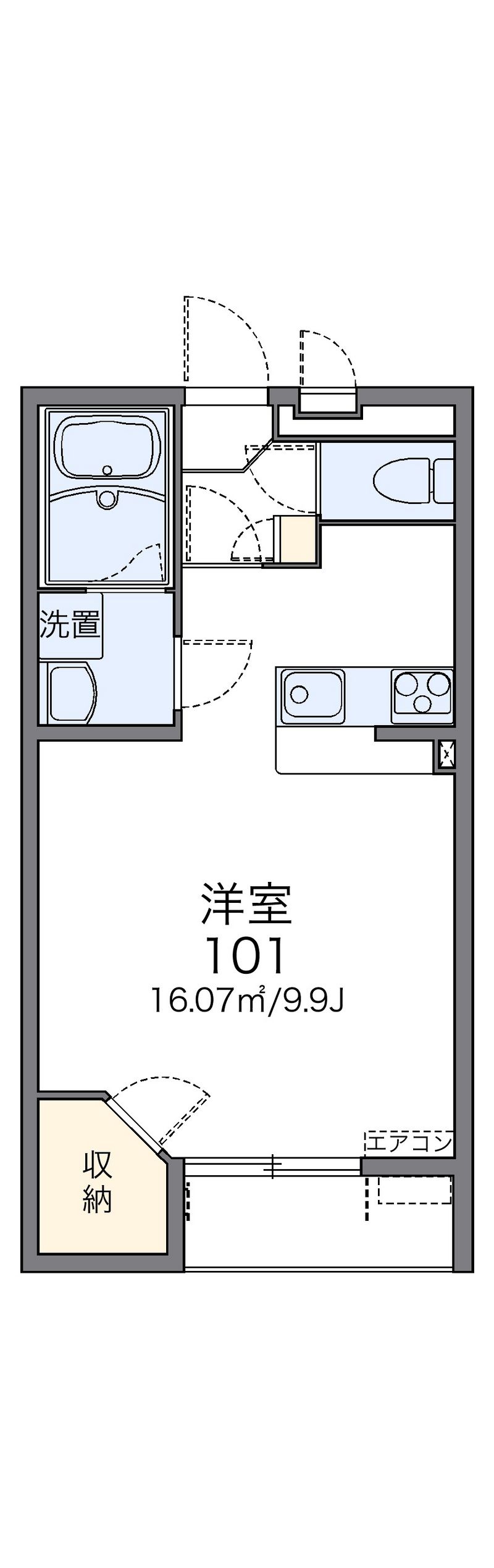 レオネクストアルメリア 間取図