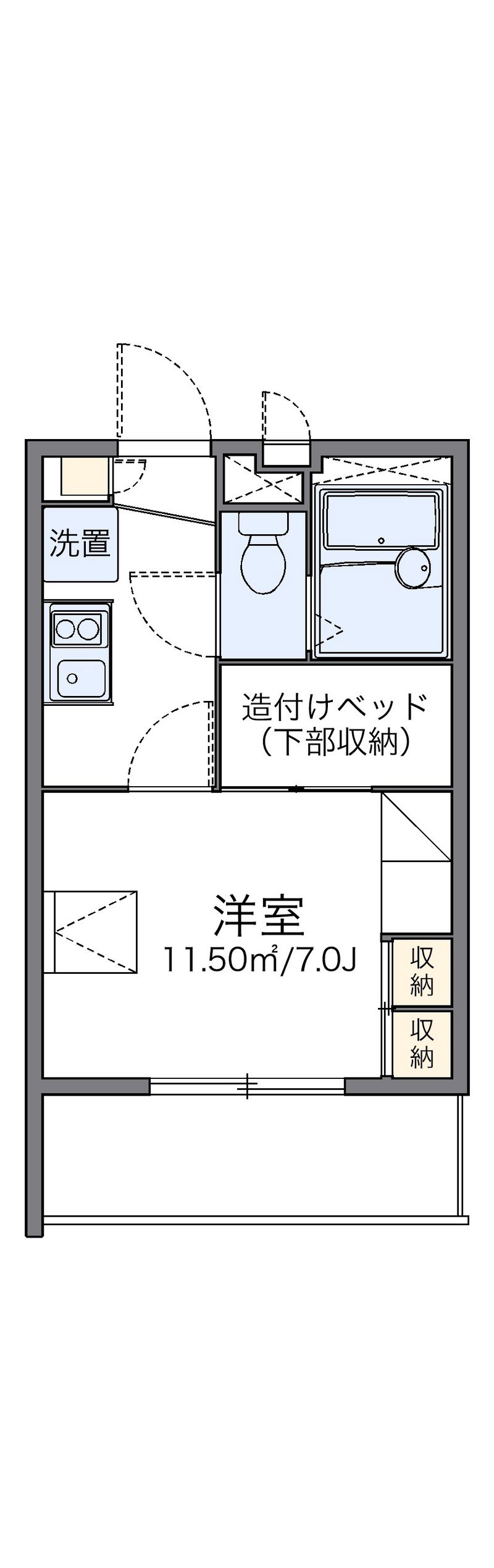 レオパレスＷＩＮ 間取図
