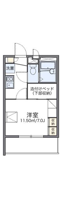 レオパレスＷＩＮ 間取り図