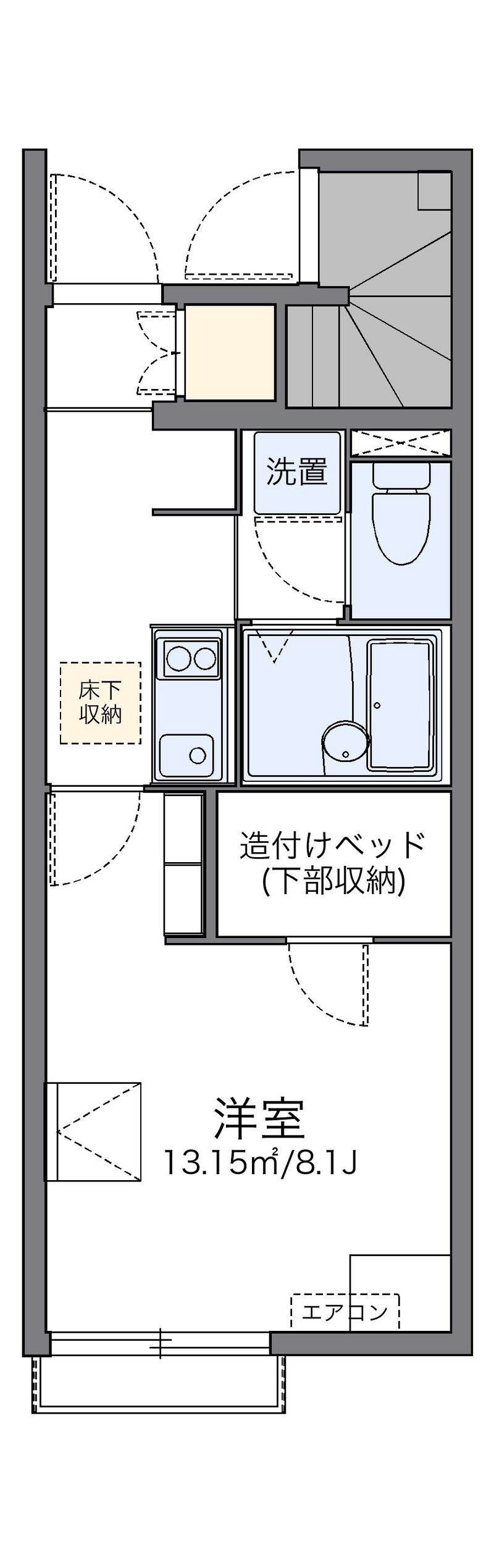 レオネクストからたち 間取図