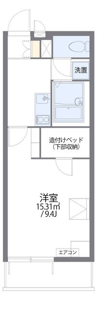 レオパレスＮＹＯＩ　Ⅲ 間取り図