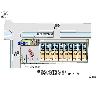 30515 Monthly parking lot