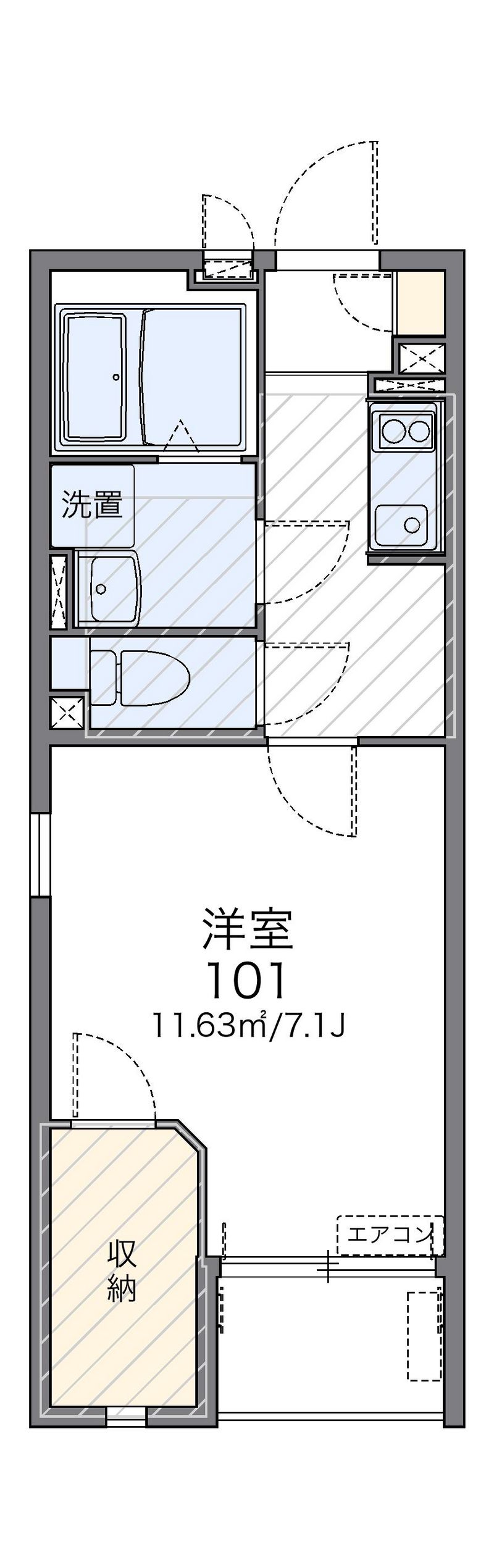 レオネクスト光荘 間取図