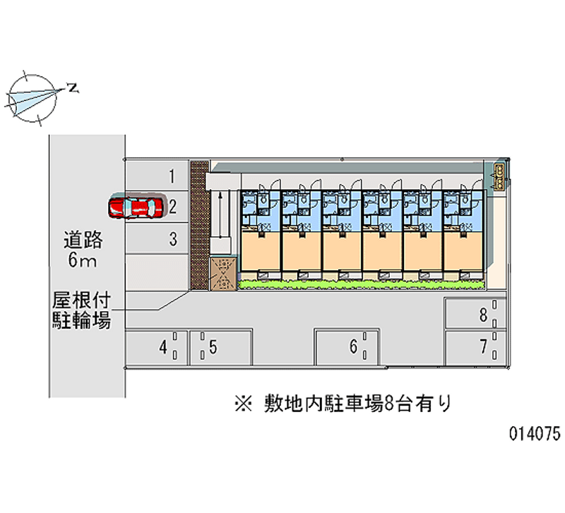 14075 Monthly parking lot