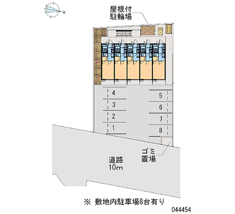 44454月租停车场