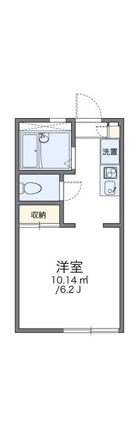 レオパレスカサ　エスペランサ 間取り図