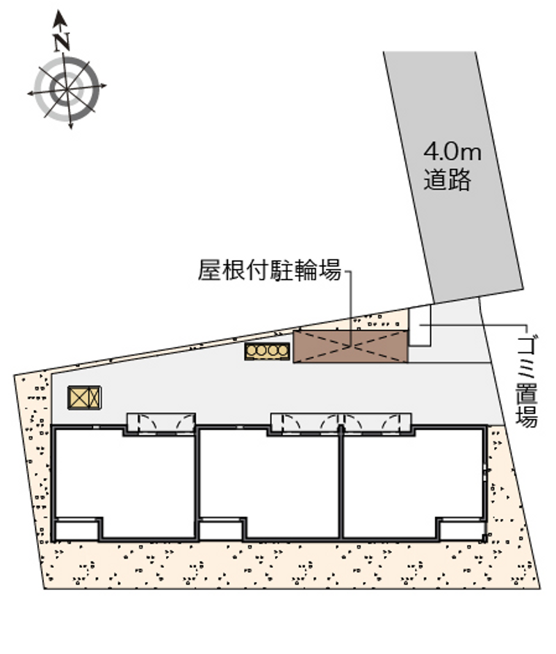 クレイノルーエ泉 配置図
