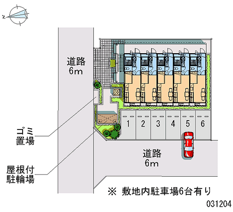 レオパレスエクセル八潮 月極駐車場