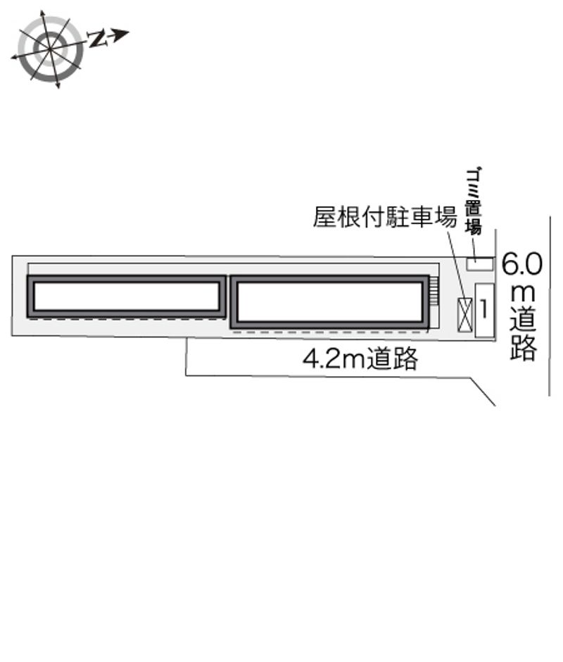 レオパレスグレイス 配置図