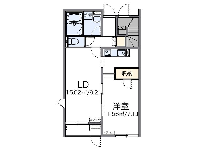 レオネクストコナ＆マム 間取り