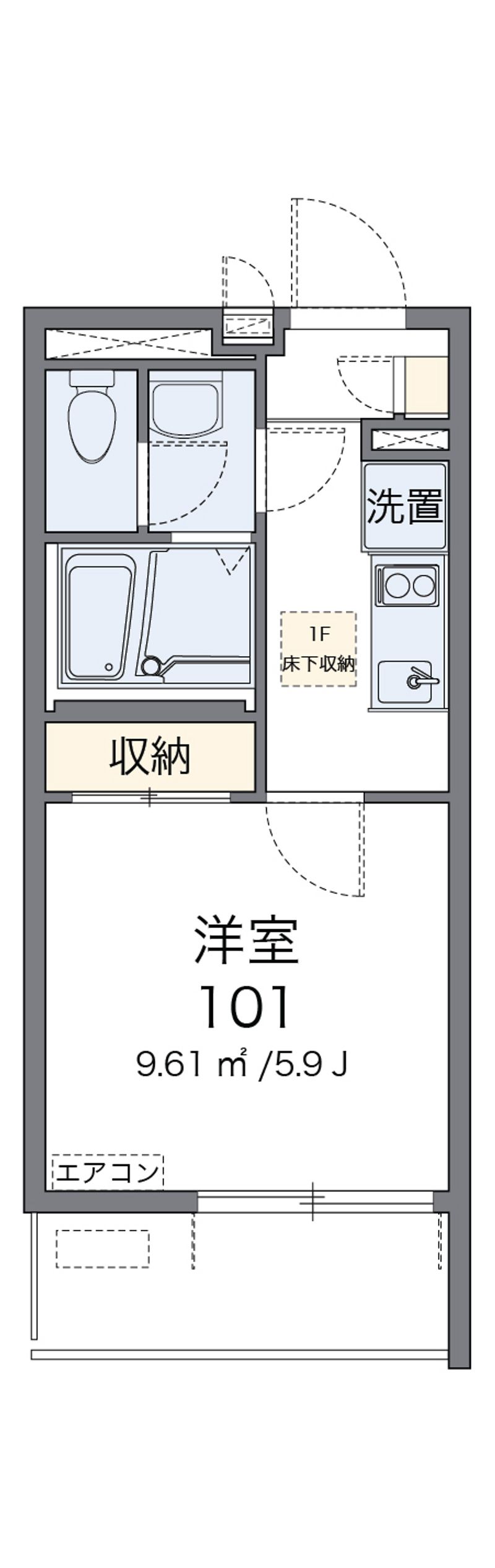 レオネクストノーヴェ 間取図