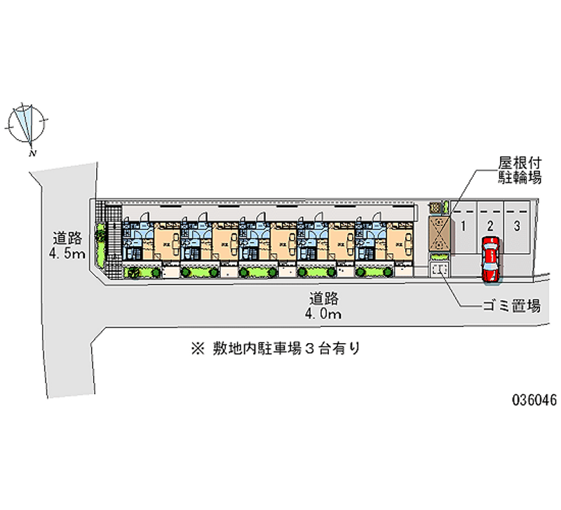 36046 Monthly parking lot