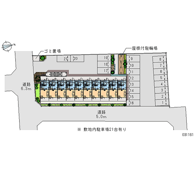 31161 Monthly parking lot