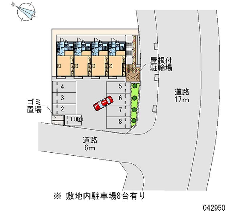 42950月租停車場