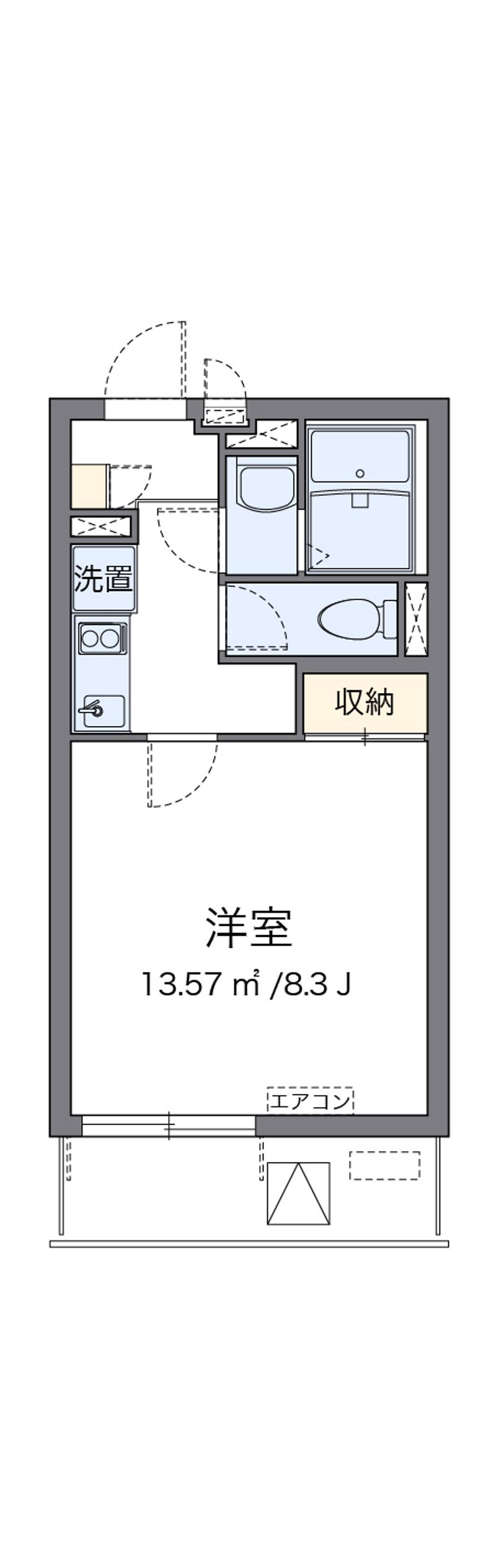 クレイノスペルデライト 間取図