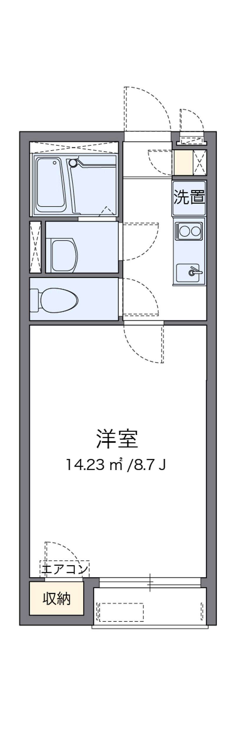 レオネクスト三愛 間取図