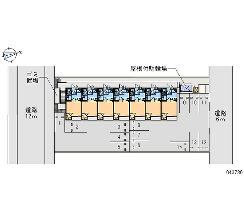 43736 bãi đậu xe hàng tháng