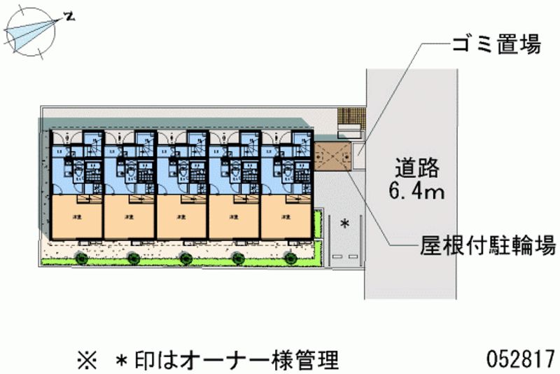 レオネクスト萩原 区画図