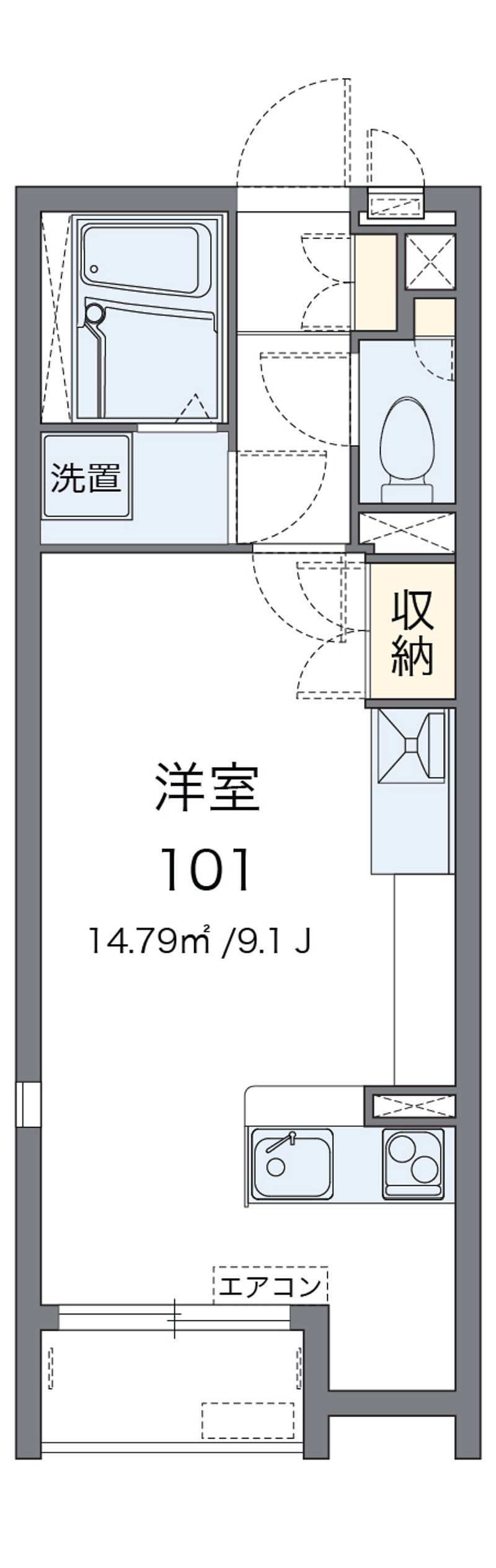 レオネクストクレールⅡ 間取り