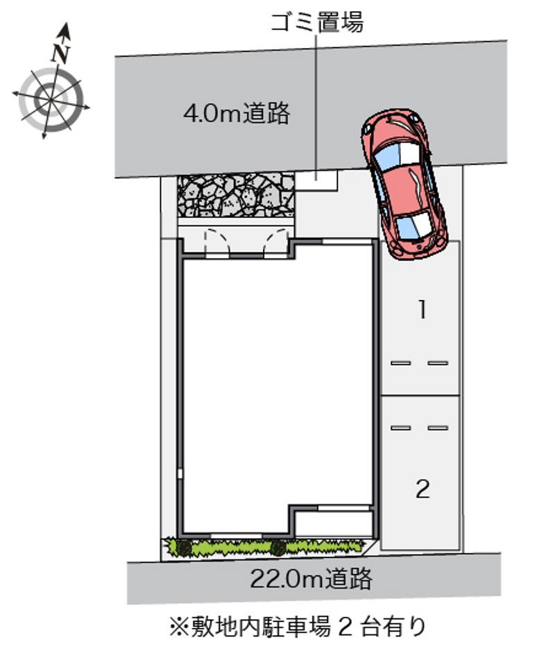 レオネクスト小緑 配置図
