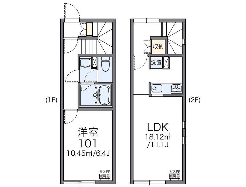 レオネクストヴィンデ 間取図
