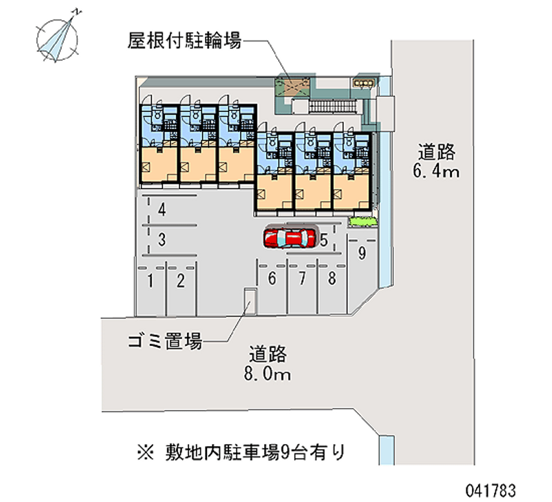 レオパレスマロウ 共用部分