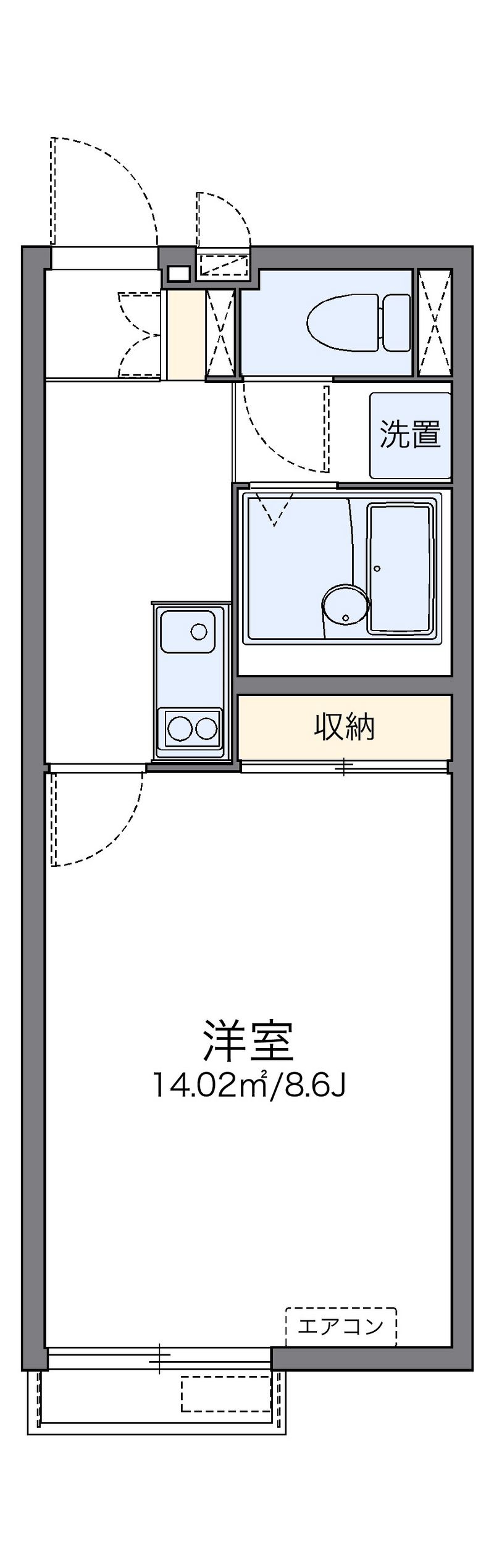 レオネクストメゾンボナール 間取図