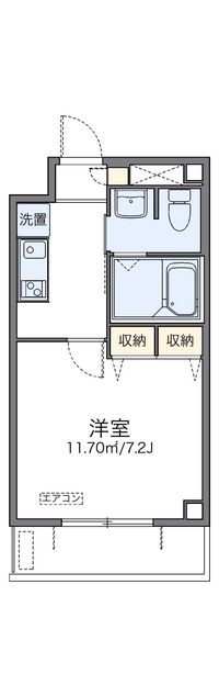 leopalace KouKouen Ichigou Floorplan