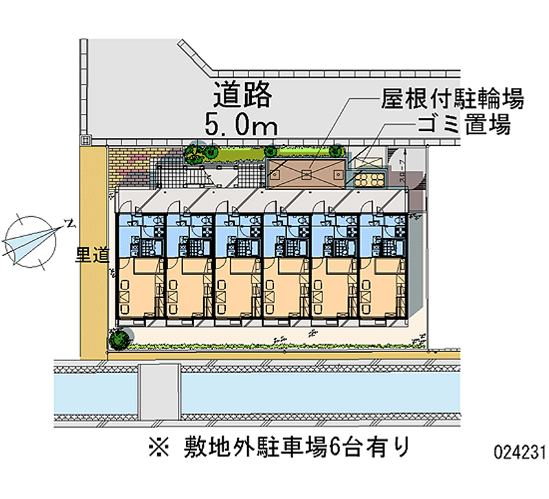 レオパレスサンシャイン　レイ 共用部分