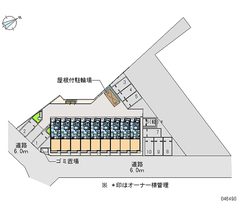 レオネクスト岡Ⅲ 月極駐車場