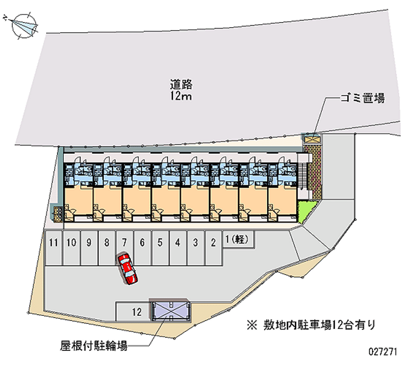 27271 Monthly parking lot