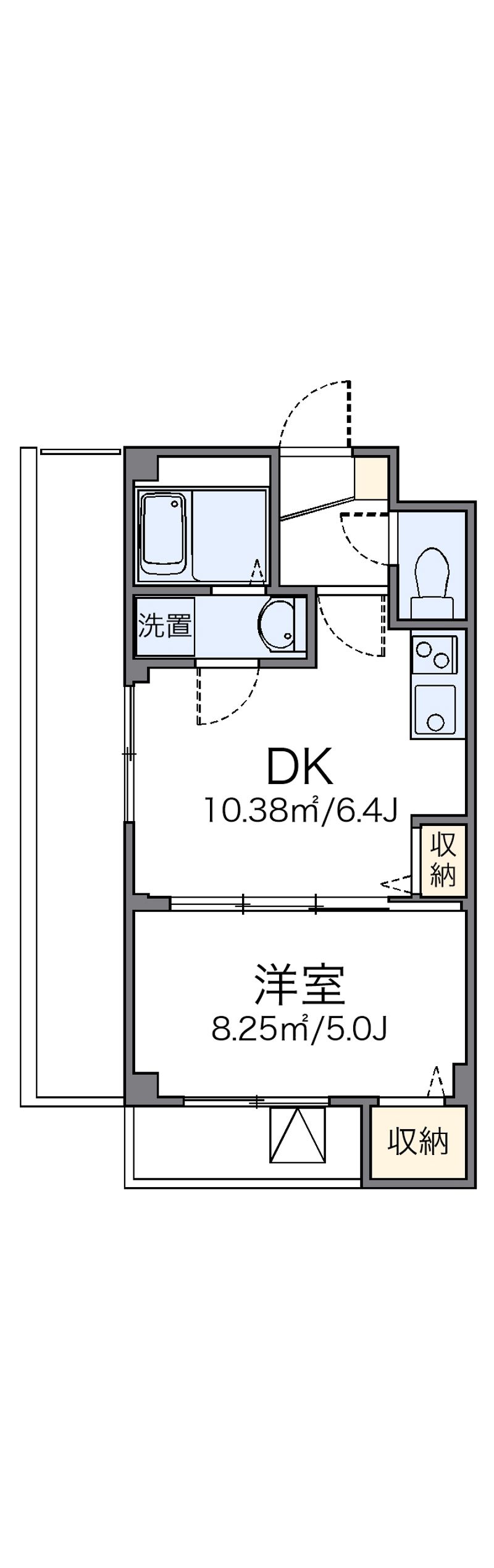 レオパレスエクセルハイツ高島平 間取り