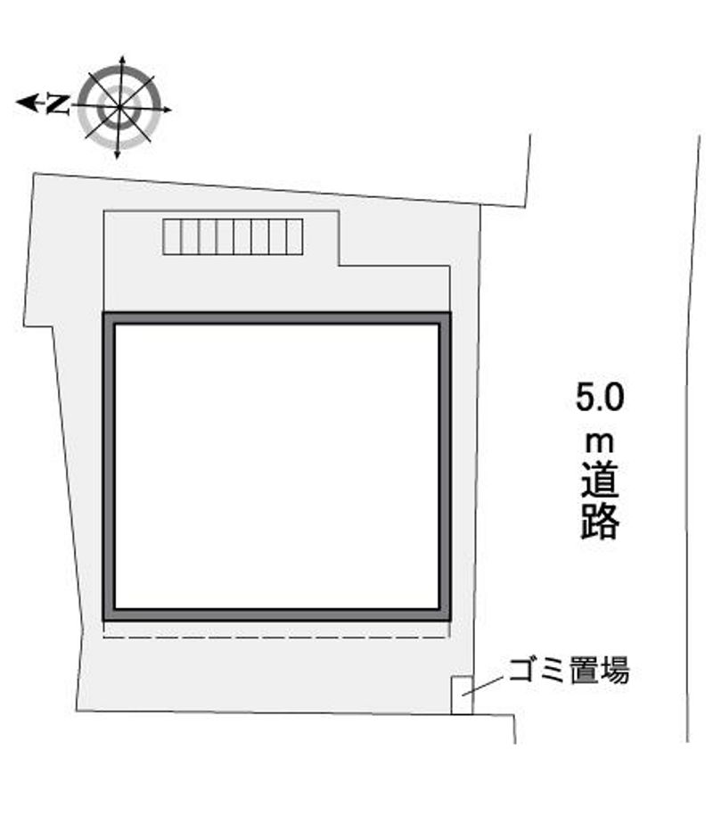 レオパレスＡＬＥＧＲＥ 配置図