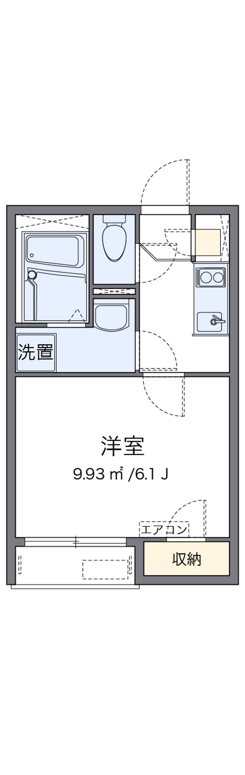 レオネクストメゾンドカレン 間取図