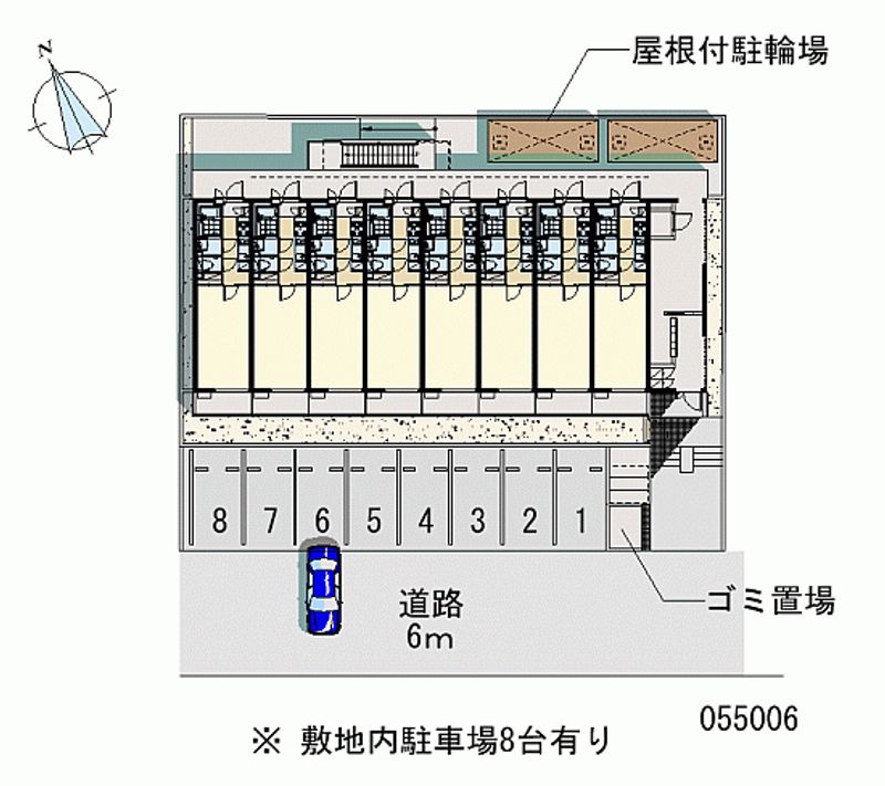 レオネクストホワイトパレス 月極駐車場