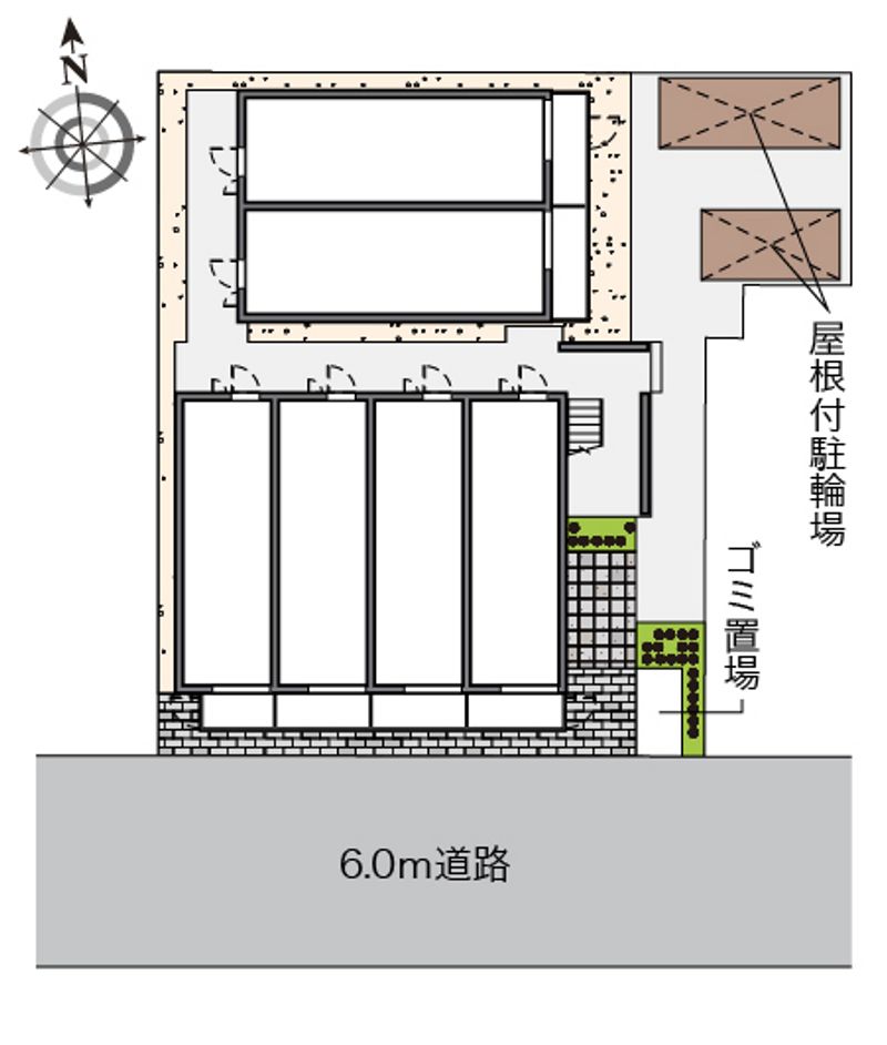 ミランダあおい 配置図