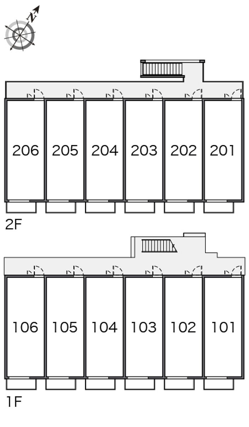 ミランダリヴェールⅢ 間取配置図