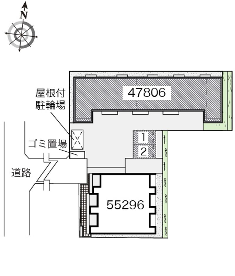 レオネクストハッピーエイトⅢ 配置図