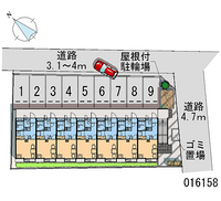 16158 Monthly parking lot