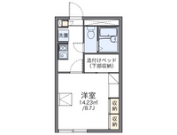 レオパレスアマーレ　サッポロ 間取り図