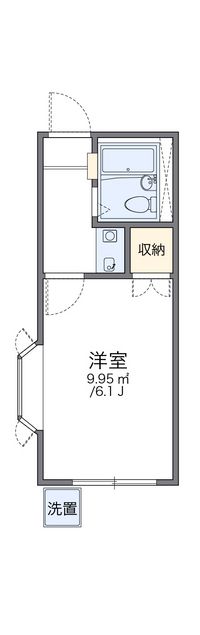 レオパレス日吉第１ 間取り図