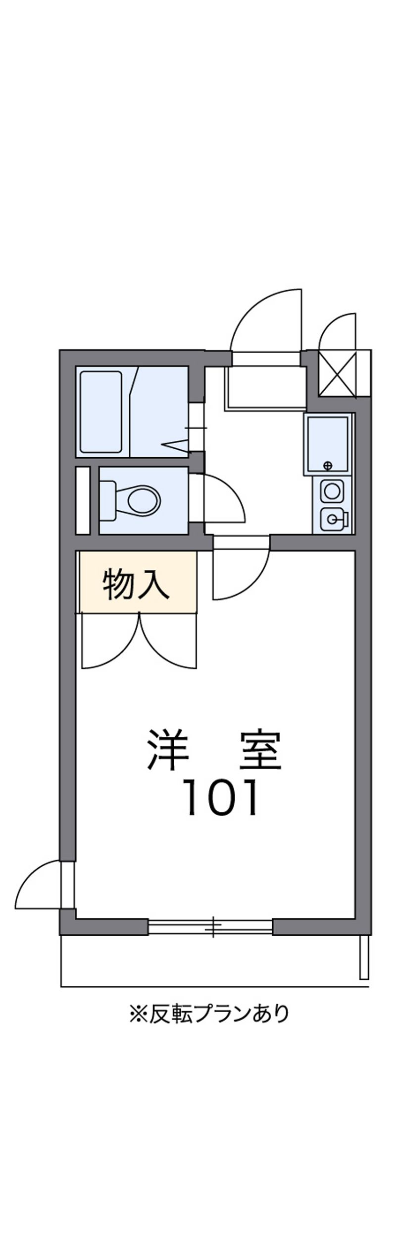 レオパレスクリア９６ＳＵＤＡ 間取り