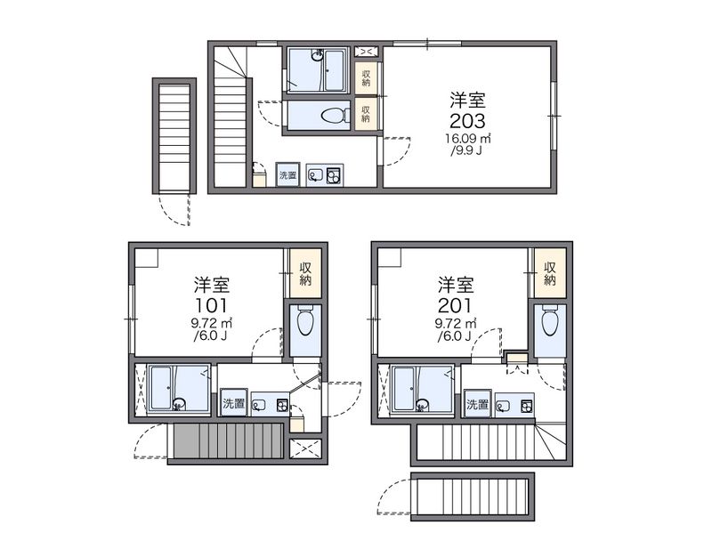 レオパレスＳｐｅｒａｎｚａ赤坂 間取図