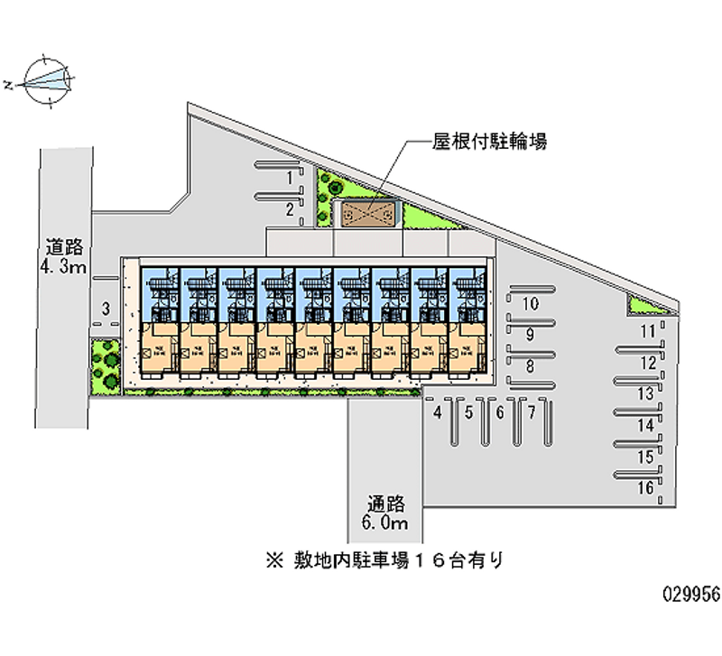 29956 Monthly parking lot