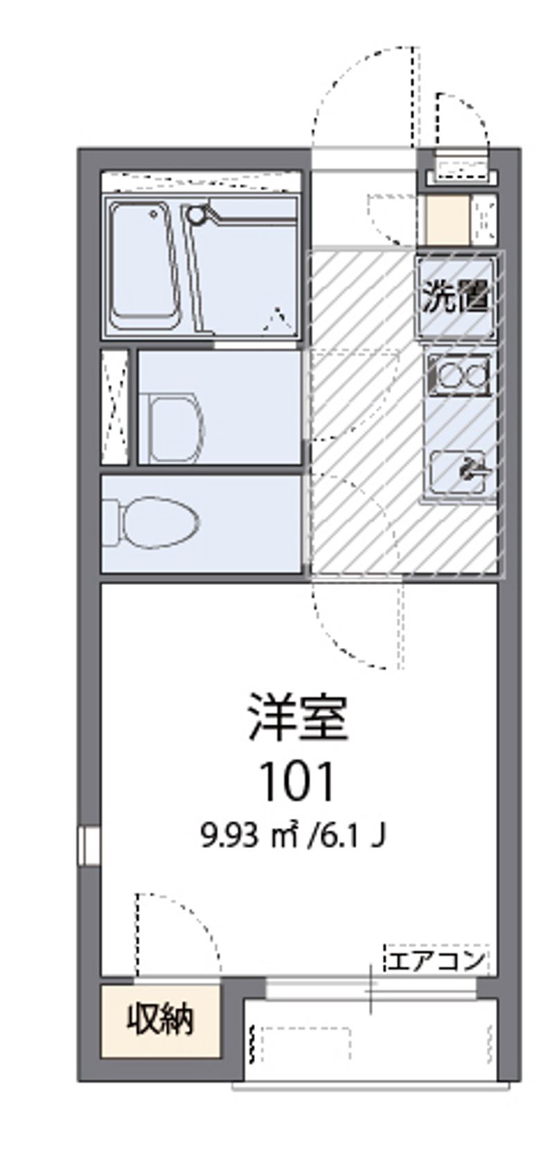 レオネクストペレグリン 間取図