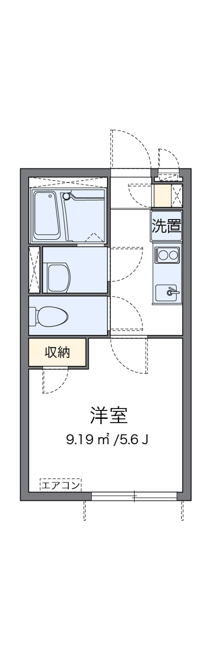 レオネクストルナ 間取図