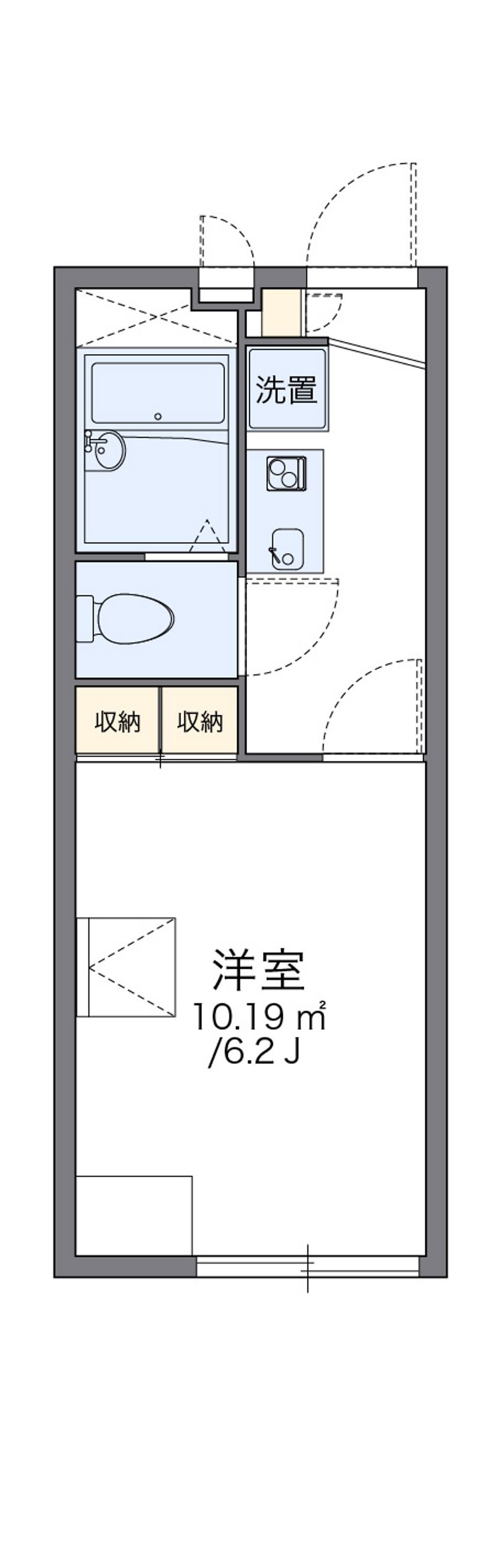 レオパレスＴＹＫ 間取図